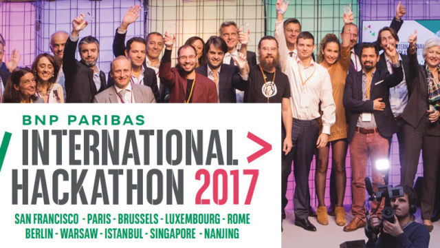 Hackathon international de BNP Paribas : incubez votre projet fintech à Bruxelles