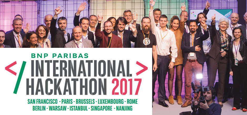 Hackathon international de BNP Paribas : incubez votre projet fintech à Bruxelles